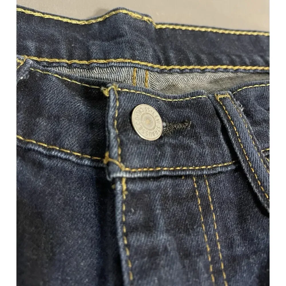 Levi’s 514 Straight Jeans W33 L34 Dark Wash Excellent Condition